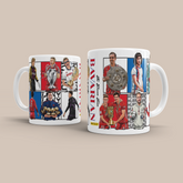 FC Bayern Munich Bundesliga Dream Team 3D Doodle Art - 11oz Ceramic Mug